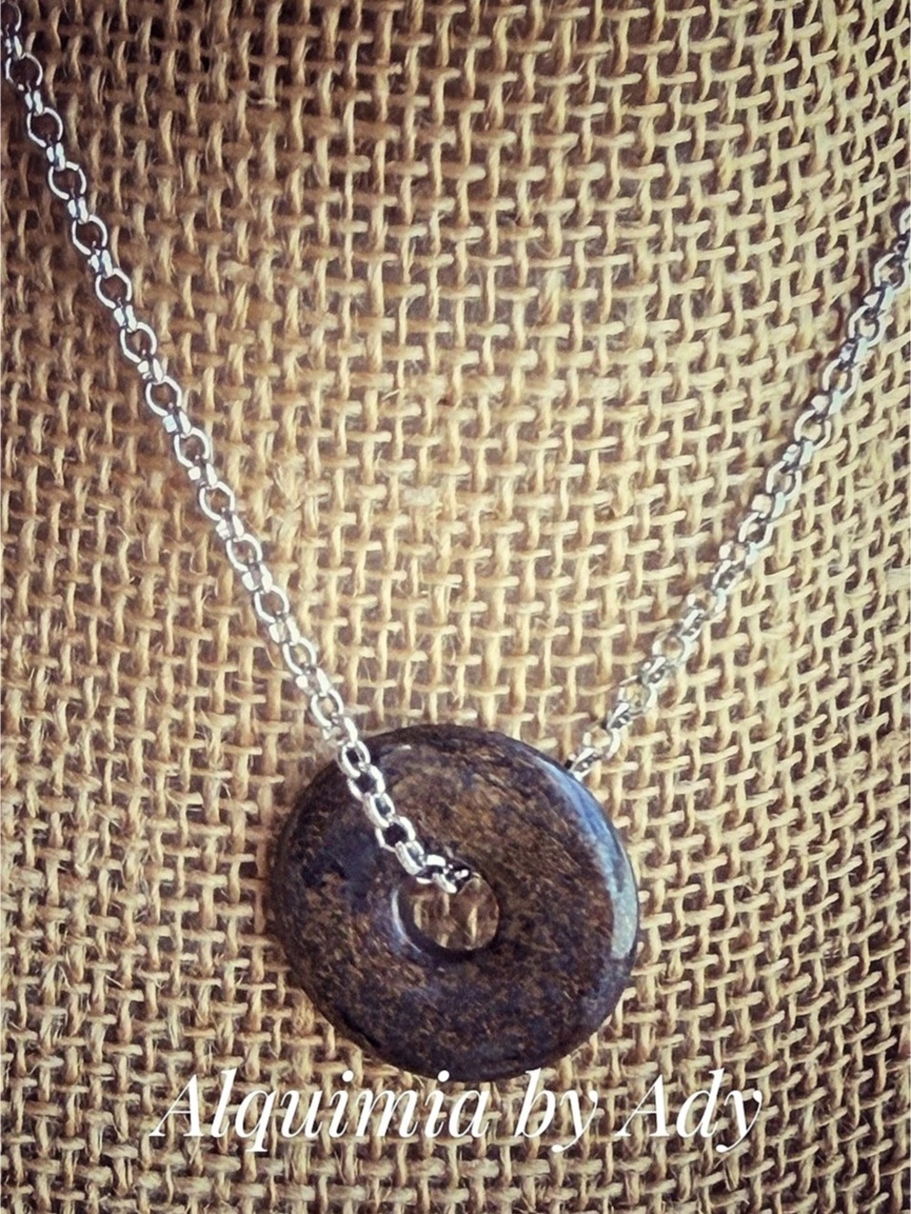 Tiger’s eye Brown Pendant Necklace